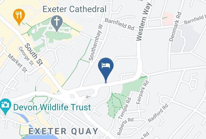 Devon - Bistro Du Vin Exeter Maps