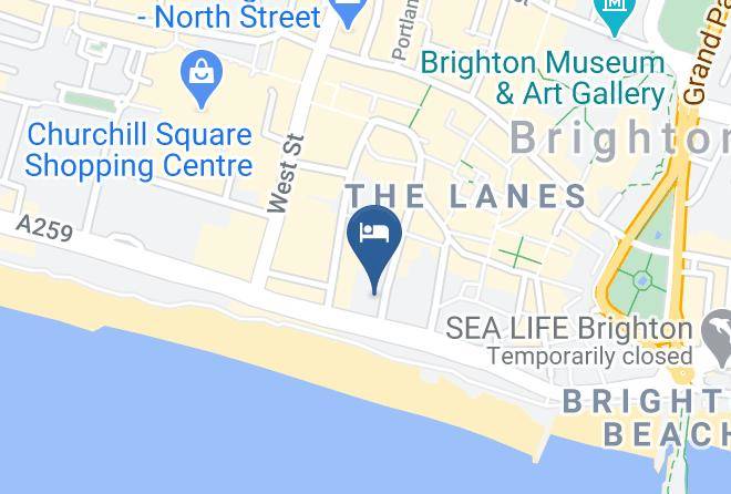 Brighton And Hove - Hotel Du Vin Brighton Maps