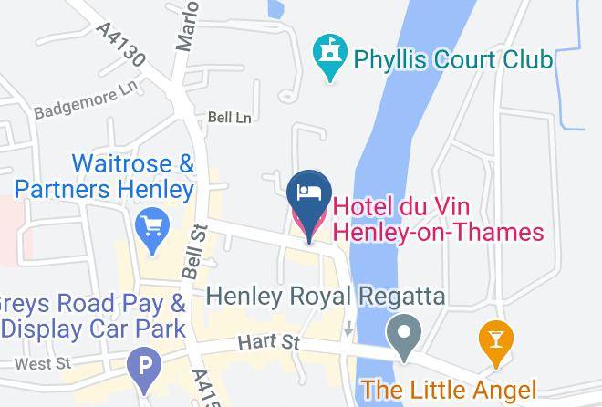 Oxon - Hotel Du Vin Henley On Thames Maps