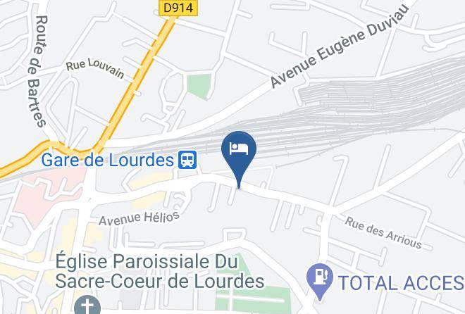 Hautes Pyrenees - Hotel Du Viscos Maps
