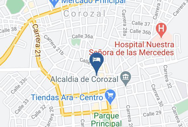 Corozal - Hotel Dubai Maps