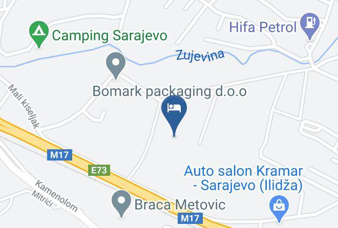 Hotel dubai sarajevo map