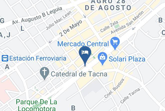 Tacna - Hotel Dubai Maps