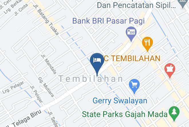 Indragiri Hilir Regency - Hotel Dubest Tembilahan Maps