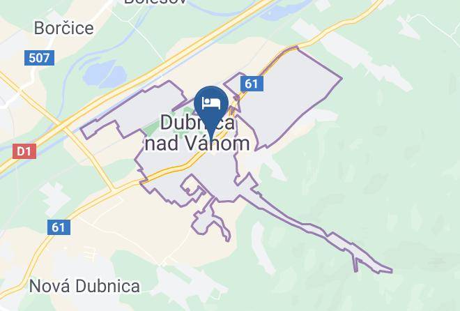 Ilava - Hotel Dubnica Maps