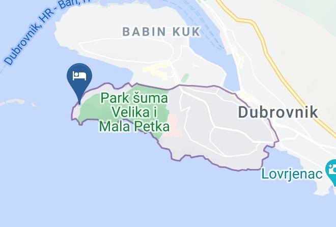 Dubrovnik - Hotel Dubrovnik Palace Maps