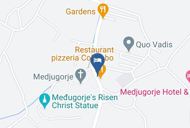 Hercegovacko Neretvanski - Hotel Dubrovnik Medugorje Maps