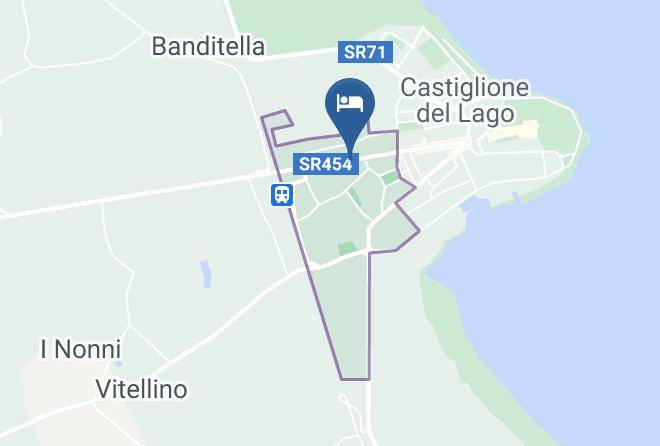 Perugia - Hotel Duca Della Corgna Maps