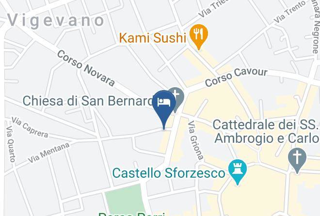 Pavia - Hotel Ducale Maps