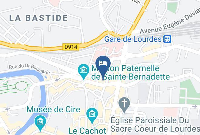 Hautes Pyrenees - Hotel Duchesse Anne Maps