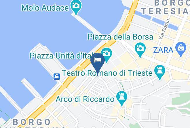 Trieste - Hotel Duchi Vis A Vis Maps