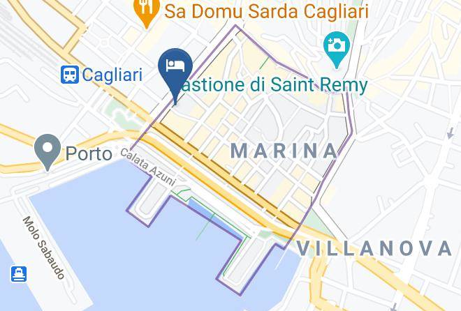 Cagliari - Hotel Due Colonne Hotel 3 Stelle Cagliari Maps