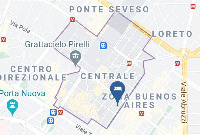 Hotel Due Giardini Map