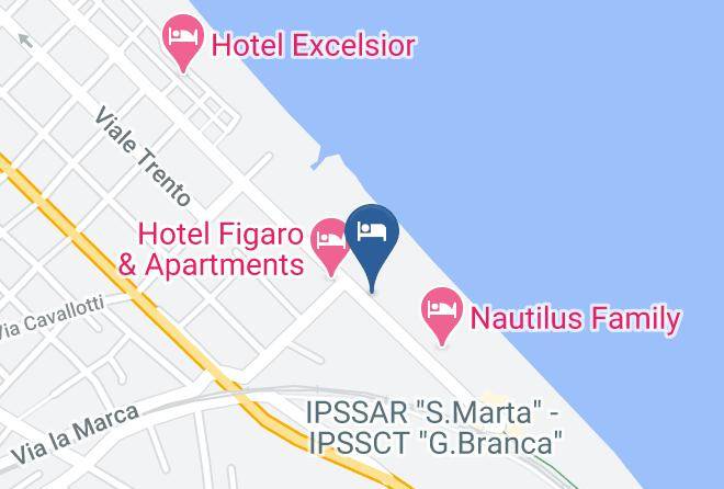 Pesaro And Urbino - Hotel Due Palme Maps