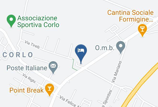 Modena - Hotel Due Pini Maps