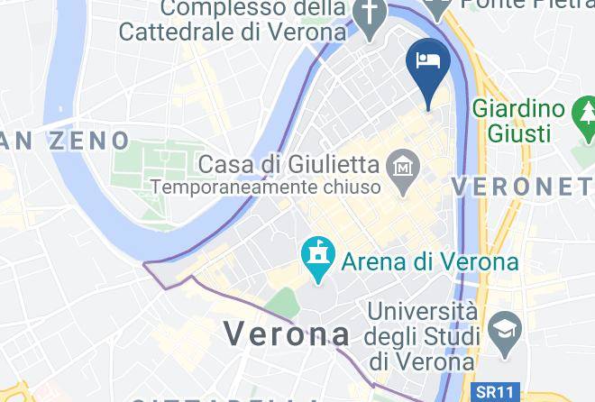 Verona - Hotel Due Torri Maps