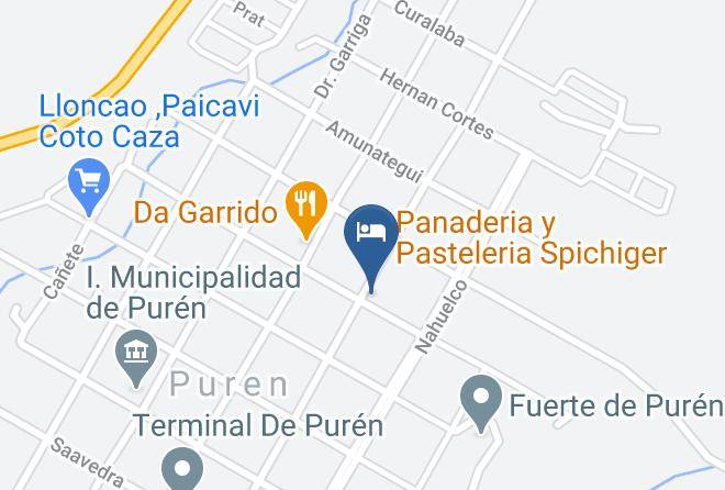 Malleco Province - Hotel Duham Maps
