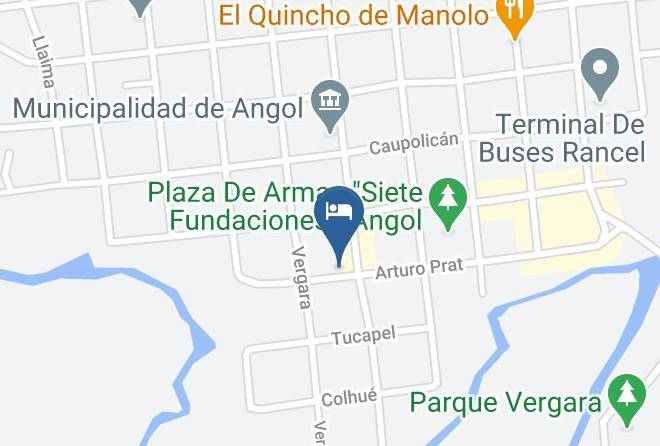 Malleco Province - Hotel Duhatao Maps