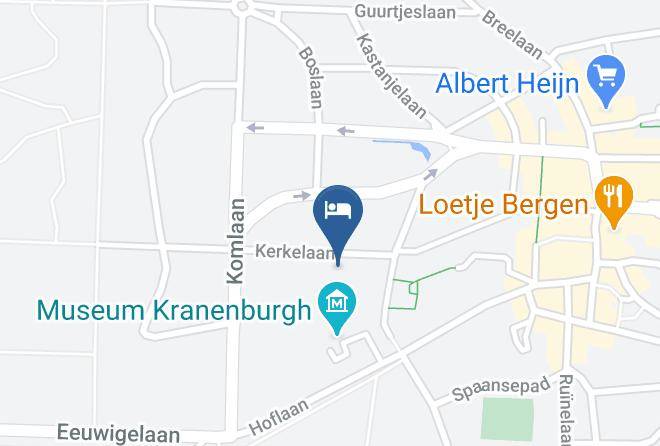 Bergen - Hotel Duinpost Maps