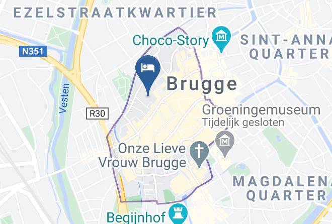 Hotel Dukes' Palace Map