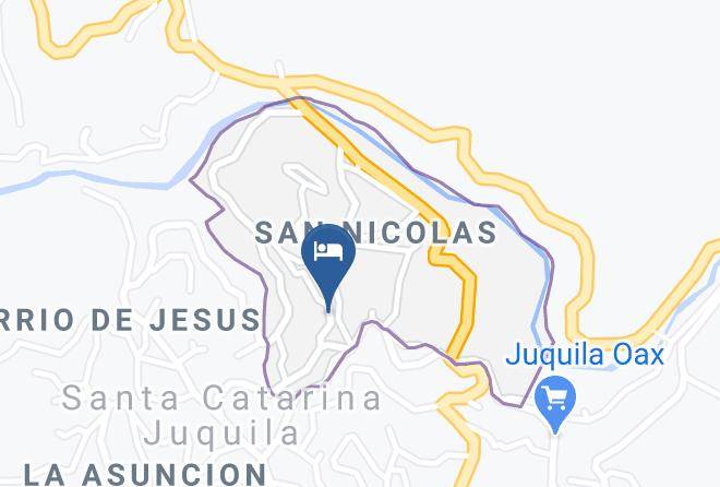 Santa Catarina Juquila - Hotel Dulce Ileana Maps