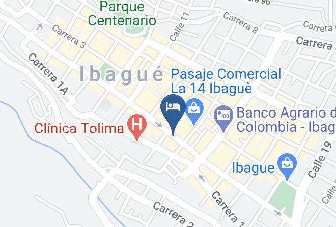 Ibague - Hotel Dulima Ibague Maps