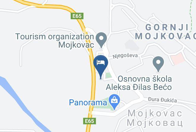 Hotel Dulovic Map