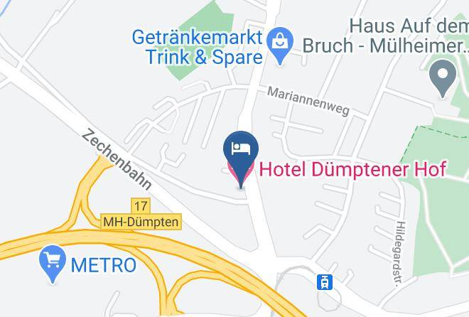 Mulheim An Der Ruhr - Hotel Dumptener Hof Maps