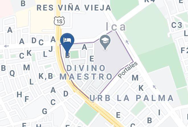Ica - Hotel Duna Dorada Maps