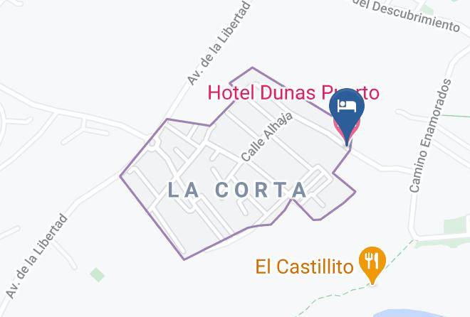 Hotel Dunas Puerto Map
