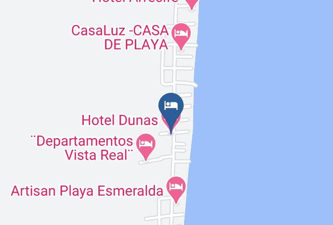Ursulo Galvan - Hotel Dunas Maps