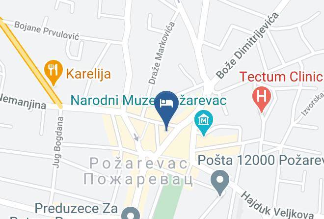 Branicevo District - Hotel Dunav Maps