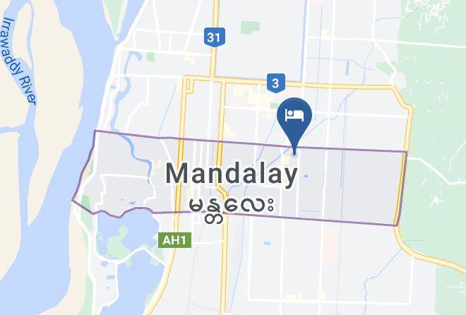 Mahaaungmye - Hotel Duo Swan Maps