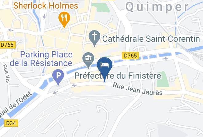 Finistere - Hotel Dupleix Maps