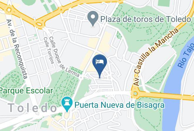 Toledo - Hotel Duque De Lerma Maps