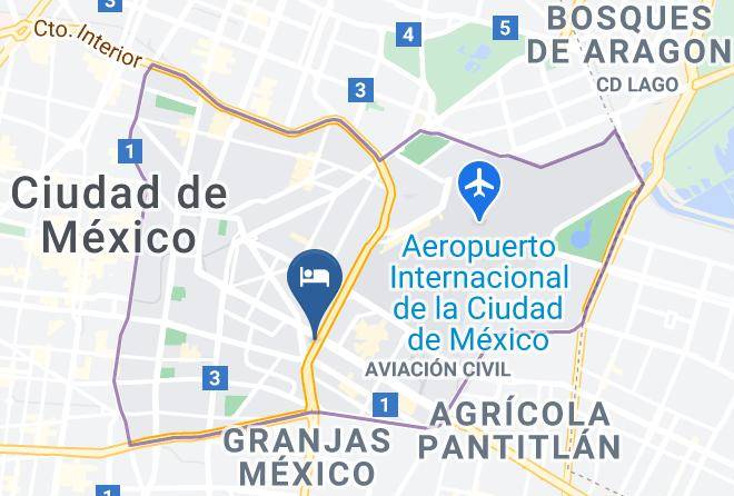 Venustiano Carranza - Hotel Duque Maps