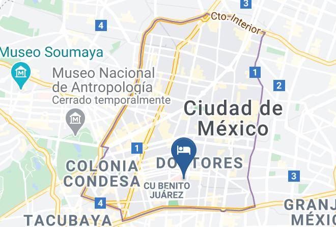 Cuauhtemoc - Hotel Duran Maps