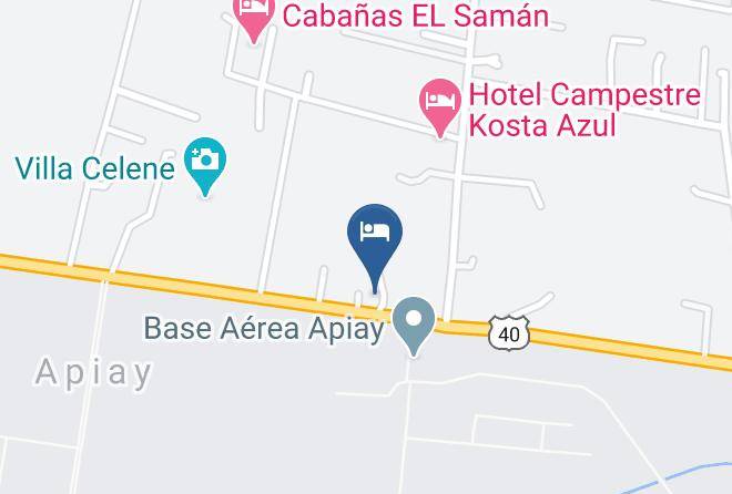 Villavicencio - Hotel Duranta Maps