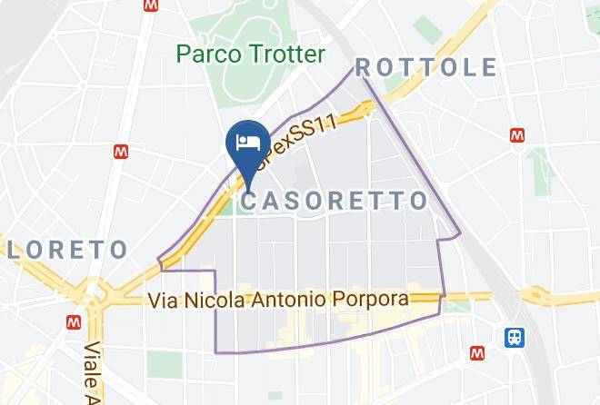 Milan - Hotel Durante Maps