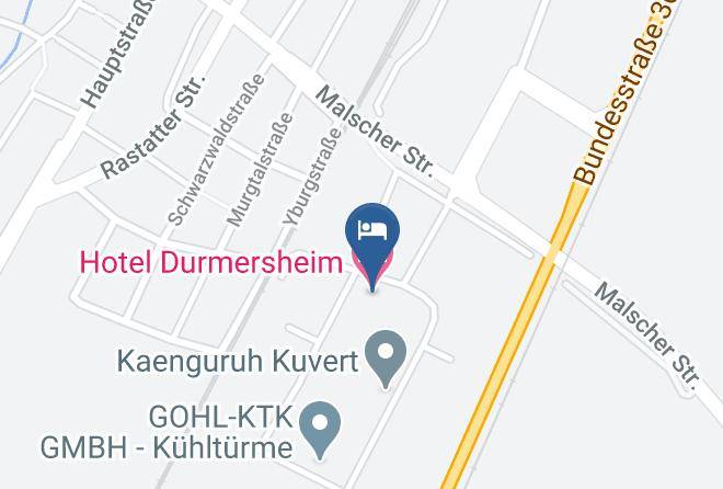 Rastatt - Hotel Durmersheim Maps
