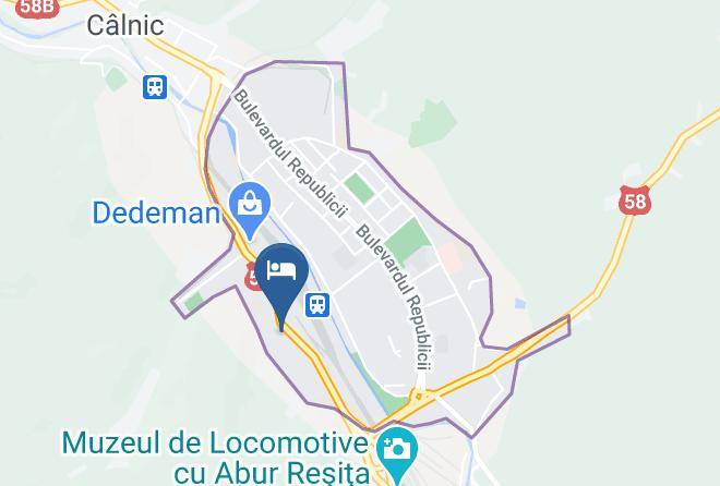 Resita - Hotel Dusan & Son Maps