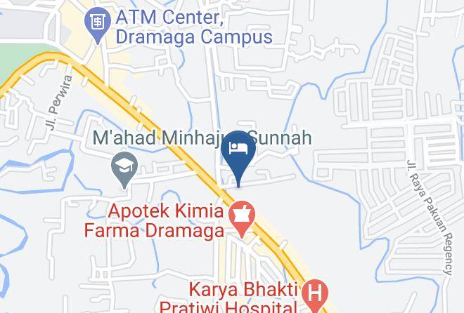 Kota Bogor - Hotel Duta Berlian Maps