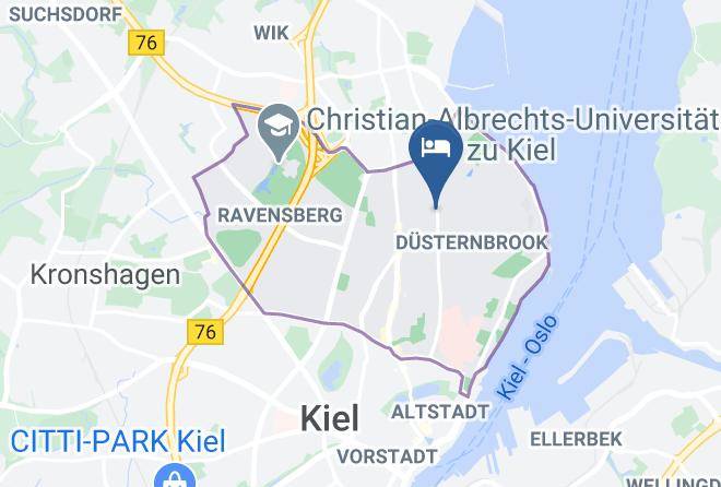 Kiel - Hotel Duvelsbek Garni Maps