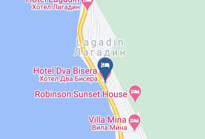 Ohrid - Hotel Dva Bisera Maps