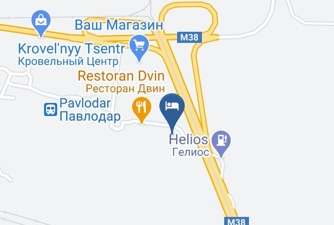 Pavlodar - Hotel Dvin Maps