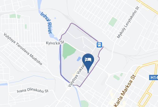 Kropyvnytskyi Raion - Hotel Dvortsovyy Maps