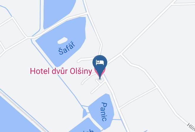 Hotel Dvur Olsiny Map