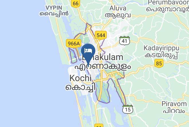 Ernakulam - Hotel Dwaraka Maps