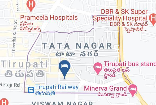 Tirupati - Hotel Dwarakamayi Maps