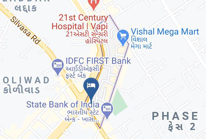 Vapi - Hotel Dwarkesh Inn Maps